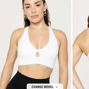Fabletics White Sports Bra
